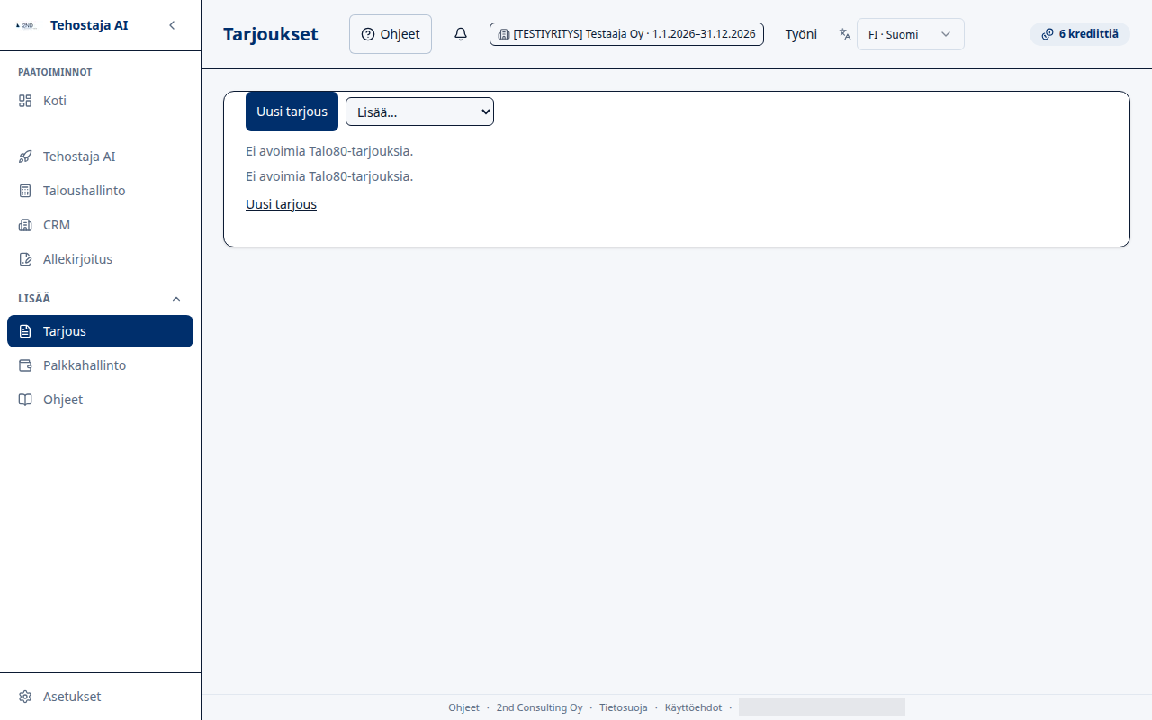 tarjous